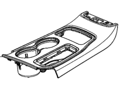 Mopar 5SM401A8AC Bezel-Gear Shift Indicator