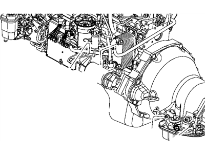 Mopar 5175552AC Tube-Torque Converter Cooler