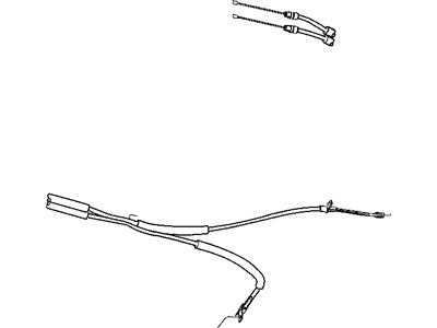 Mopar 4721311AF Cable-Parking Brake