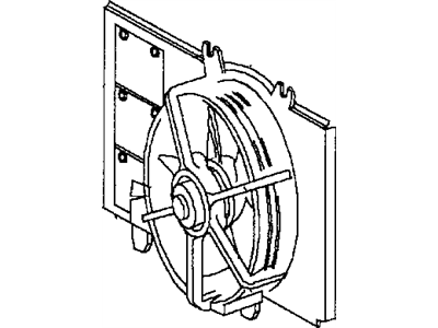 Mopar 4882799 Radiator Fan