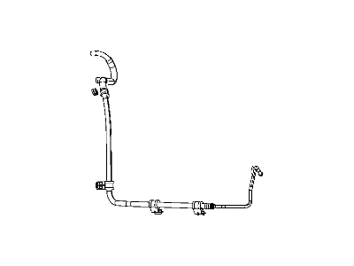 Mopar 52125180AD Hose-Power Steering Return