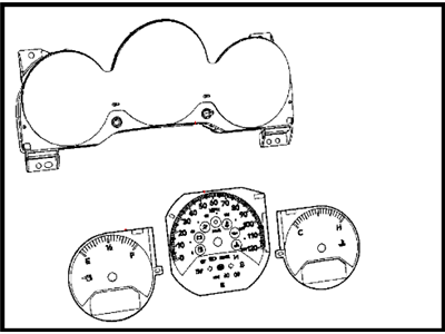 Mopar 68087325AD Cluster-Instrument Panel