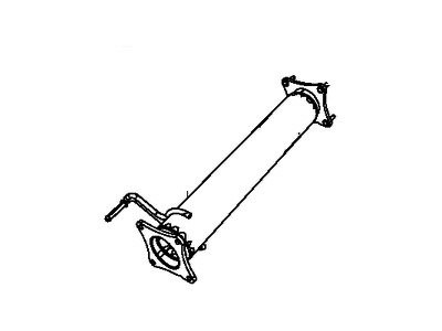 Mopar 68261136AA Exhaust Extension Muffler