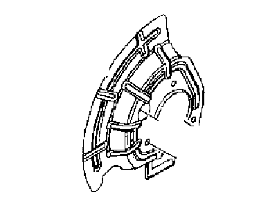 Mopar 5086663AA Shield-Splash