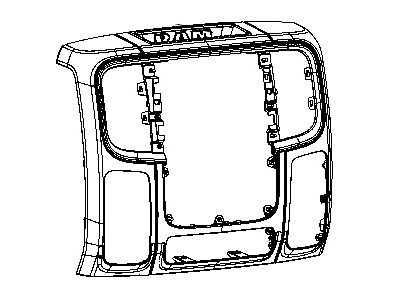 Mopar 68273103AA Bin-Instrument Panel