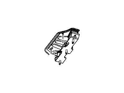 Mopar 52121773AF INSULATOR-Transmission Support