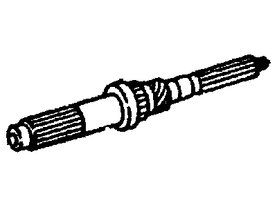 Mopar 5161429AA Shaft-Transfer Case