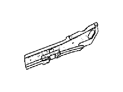 Mopar 68030786AA Rail-UNDERBODY Front