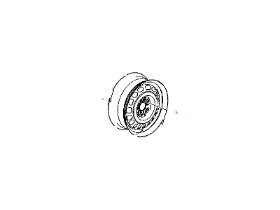 Mopar 5085550AA Aluminum Wheel