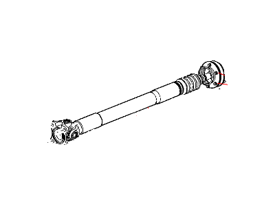 Mopar 52105758AE Drive Shaft