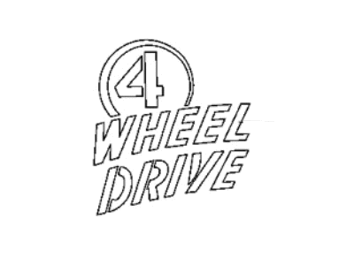 Mopar 6ZX68RXFAA Decal-TAILGATE