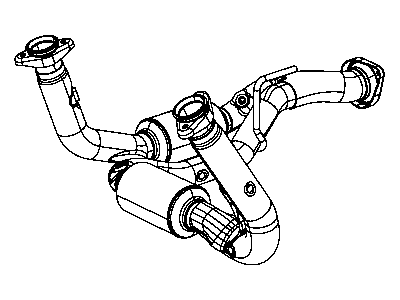 Mopar 52124344AB Converter-Exhaust