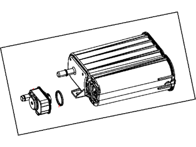 Mopar 5281258AB CANISTER-Vapor
