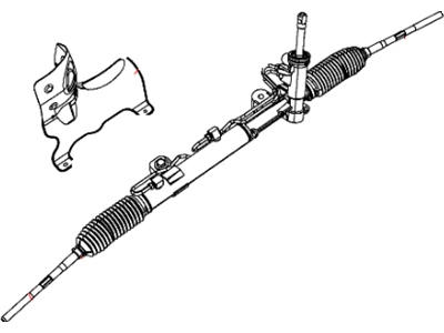 Mopar 68145032AD Gear-Rack And Pinion