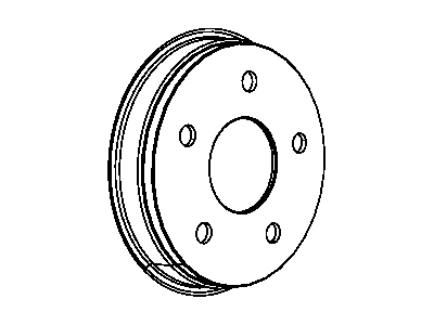 Mopar 2AMV0080AE Front Brake Rotor