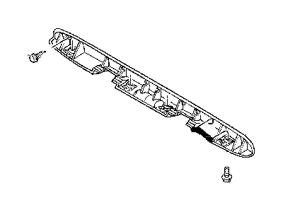 Mopar 55155612AB Lamp-License Plate