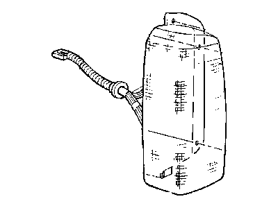 Mopar 4897398AA Lamp-Tail Stop Turn