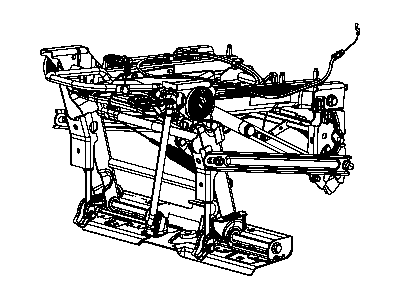 Mopar 68101333AA RISER-Seat