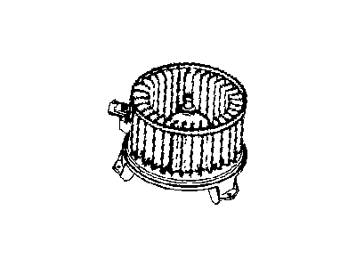 Mopar 5191345AA Motor-Blower With Wheel