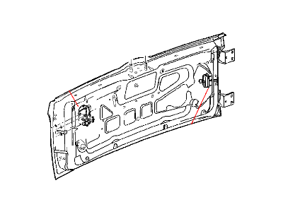 Mopar 55360641AE Tailgate Latch