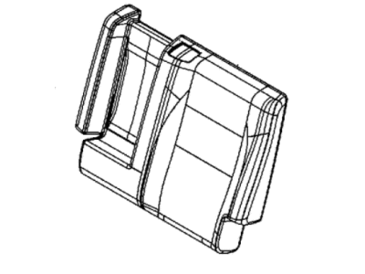 Mopar 5YX07DX9AA Rear Seat Back 2Nd Row Cover