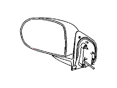 Mopar 5LV67TZZAE OUTSIDE REARVIEW