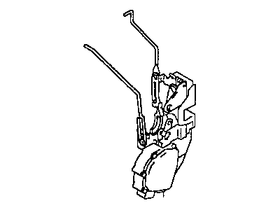 Mopar MR199134 Latch Front Door