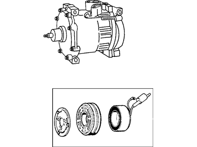 Mopar 5290012AD COMPRES0R-Air Conditioning