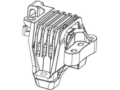 Mopar 68233388AB ISOLATOR-Engine Mount