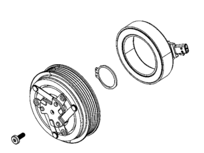 Mopar 68319158AA Clutch-A/C Compressor
