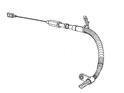 Mopar 4726609AC Cable-Parking Brake