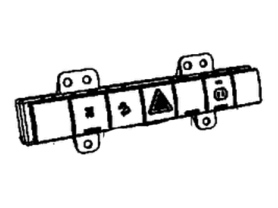 Mopar 56046287AA Switch-4 Gang