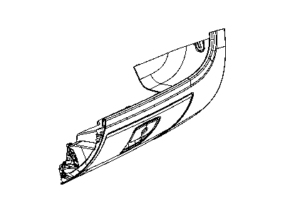 Mopar 5MW58JXWAB Glove Box-Instrument Panel