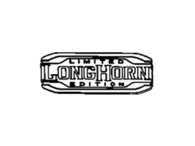 Mopar 68499017AA NAMEPLATE-Front Door