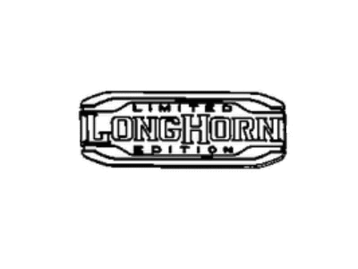 Mopar 68499016AA NAMEPLATE-TAILGATE