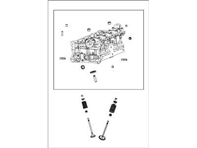 Mopar 68641995AA HEAD-ENGINE CYLINDER