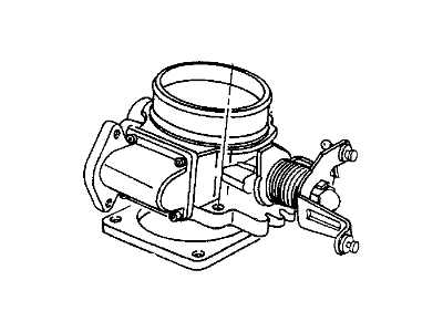 Mopar 53013290AA Throttle Body