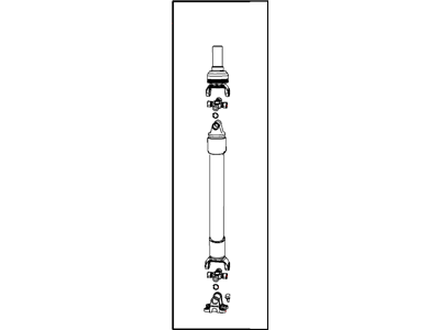 Mopar 52123151AD Rear Drive Shaft