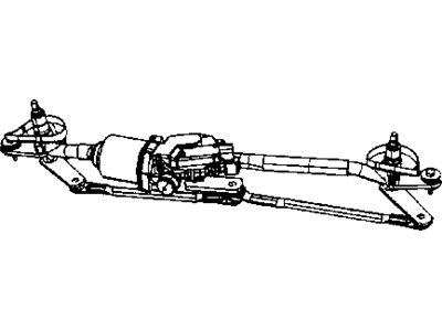 Mopar 5183273AA Motor-Windshield WIPER