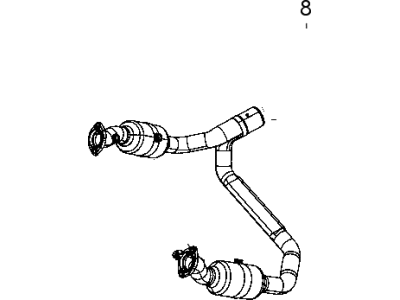 Mopar 68091821AA Converter-Exhaust