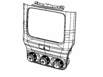 Mopar 68340280AD Center Stack Lower