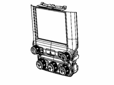 Mopar 68340283AD Center Stack Lower
