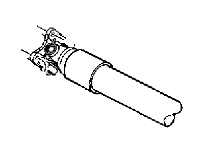 Mopar 52853098AA Rear Drive Shaft Assembly