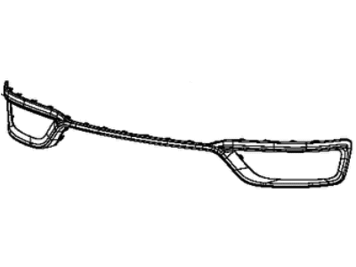Mopar 5RW99TZZAA APPLIQUE-FASCIA