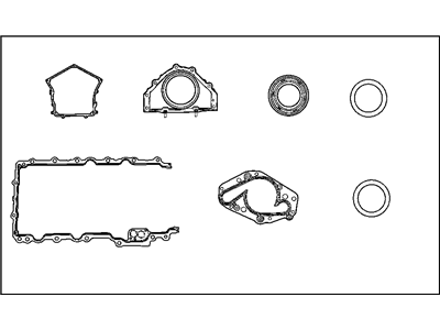 Mopar 68003891AB Gasket Kit-Engine