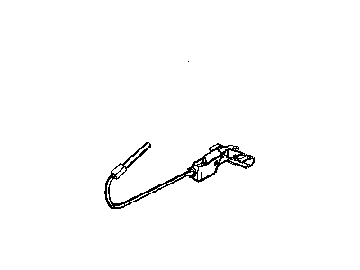 Mopar 5105913AA EQUALIZER-Parking Brake Cable