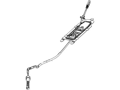 Mopar 68260500AD Transmission Gearshift Control Cable