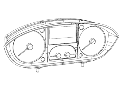Mopar 68472800AB CLUSTER-INSTRUMENT PANEL