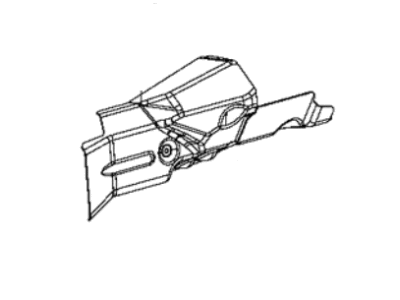 Mopar 68284818AB Shield-Steering Gear