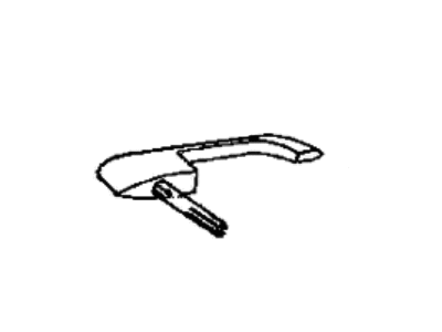 Mopar 55027477 Handle Cargo Door Front Latch
